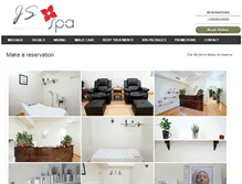 Tablet Screenshot of jandsspa.com